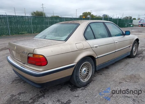 1998 BMW 740Ia from USA, damaged, VIN WBAGF8322WDL53511